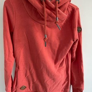 Ragwear coral hoodie- NWT
